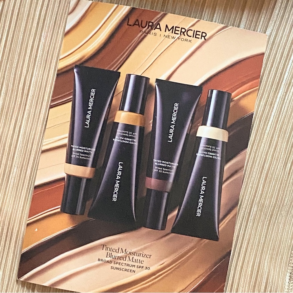LAURA MERCIER TINTED MOISTURIZER Spf30 6 SHADES
